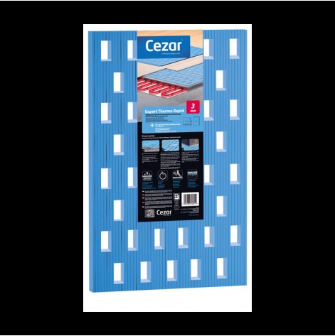 Купити Підкладка Cezar XPS Expert Thermo Rapid (3 мм) синя (500*1000)
