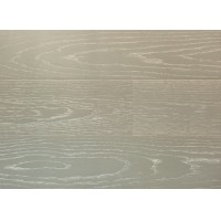 Паркетная доска Dubrava/Old wood  Дуб Иней бело-серый пигмент №5 (Frost) 3-х, браш лак 15 глосс