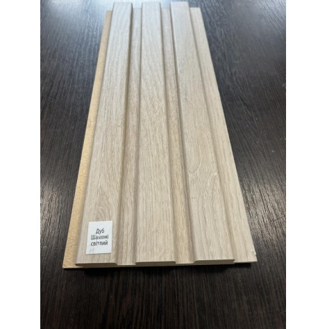 Купити Стінові рейкові панелі 12117 Дуб шамоні світлий (Під замовлення)